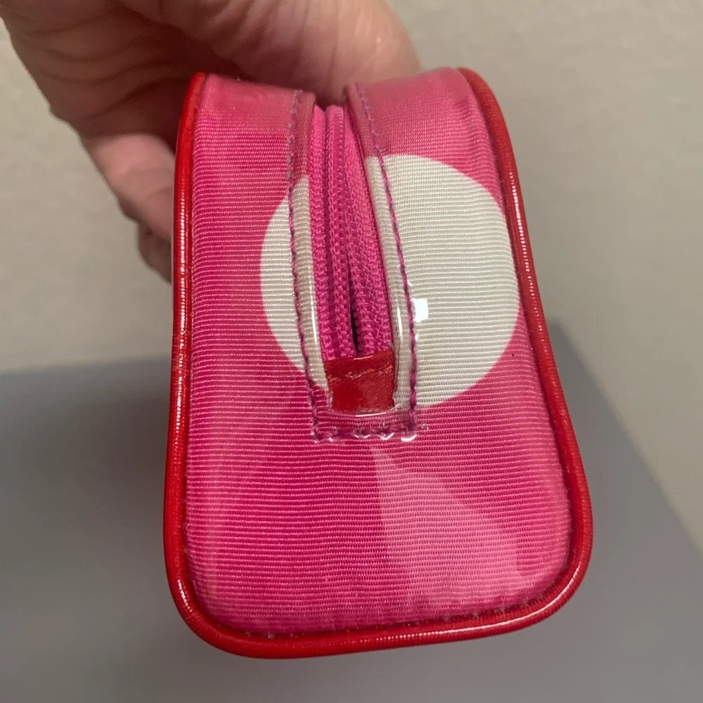 Kate Spade Fuchsia and White Polka Dot Pouch - Picture 4 of 12